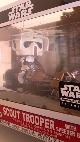 Funko Pop Star Wars Scout Trooper con Speeder Bike