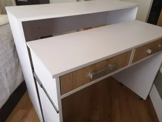Mesa escritorio extensible multifuncional