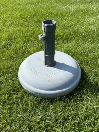 Base para sombrilla de jardín