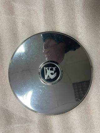 Tapacubos Coche Cromado Blanco