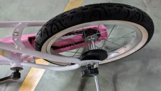 Bicicleta niña rosa