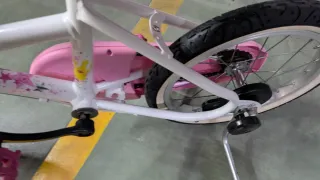 Bicicleta niña rosa