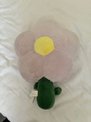 Cojín decorativo forma flor