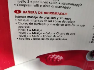 Bañera Hidromasaje Pies Happy Life