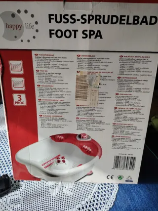 Bañera Hidromasaje Pies Happy Life