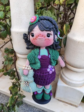 Muñeca Amigurumi Hecha a Mano
