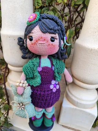 Muñeca Amigurumi Hecha a Mano