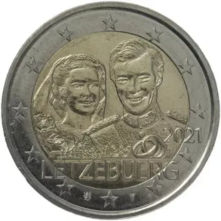 2 € Luxemburgo 2021 Conmemorativa