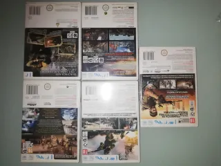 Lote 5 Giochi Call of Duty Wii
