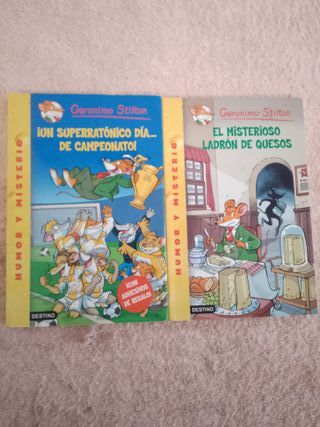 LOTE (I) DE 10 LIBROS DE GERONIMO STILTON
