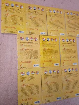 LOTE (I) DE 10 LIBROS DE GERONIMO STILTON