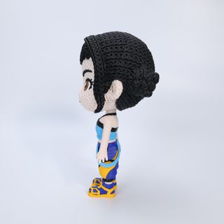 Pack 3 Figuras PREMIUM 3D - Efecto Crochet  XL