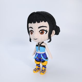 Pack 3 Figuras PREMIUM 3D - Efecto Crochet  XL