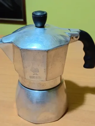 CAFFETTIERA MOKA BRIKKA BIALETTI VINTAGE USATA