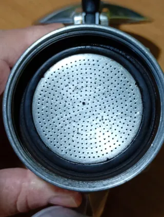 CAFFETTIERA MOKA BRIKKA BIALETTI VINTAGE USATA