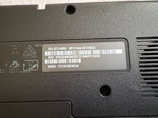 Ordenador portátil Acer negro Aspire ES1-572