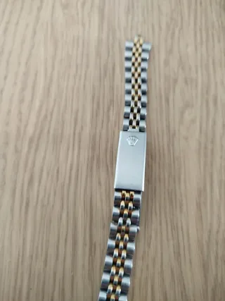 Pulsera Rolex Oro y Plata