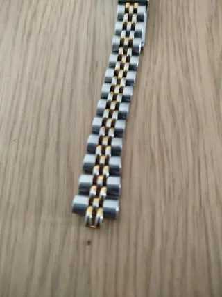 Pulsera Rolex Oro y Plata