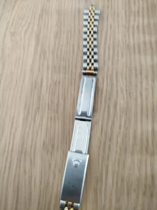 Pulsera Rolex Oro y Plata