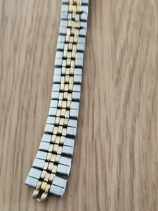 Pulsera Rolex Oro y Plata