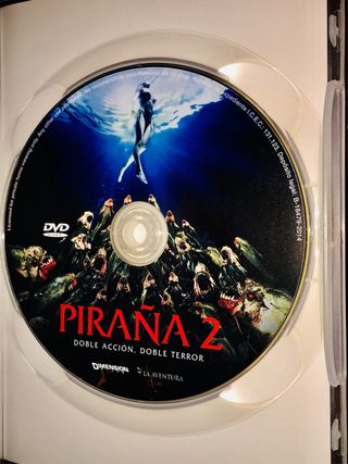 Piraña 2 DVD Terror Español