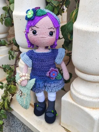 Muñeca Amigurumi Hecha a Mano