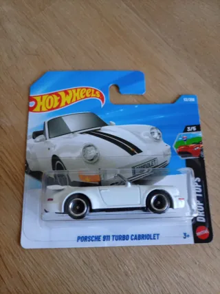 Hotwheels Porsche 911 Turbo Cabriolet