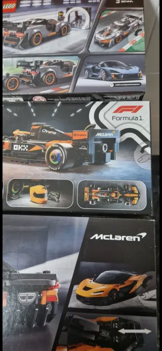 Lego Speed Champions McLaren (3 Sets)