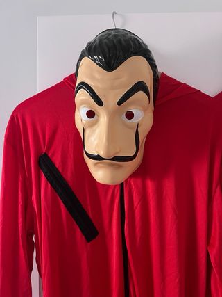 Pack 2 Disfraces La Casa de Papel Adulto + máscara