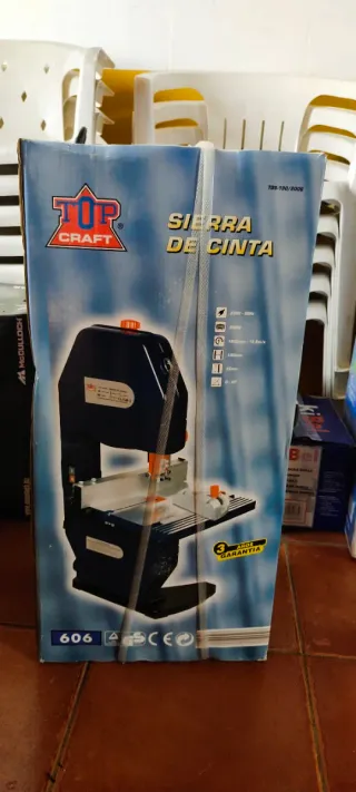 Sierra de cinta Top Craft 606