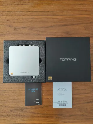 Amplificador Topping A50s Plata