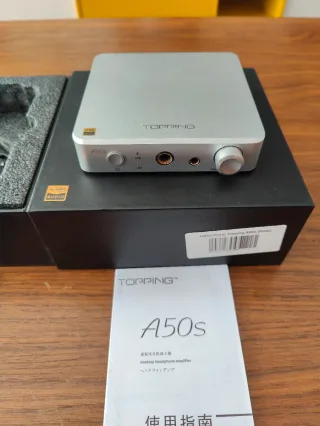 Amplificador Topping A50s Plata