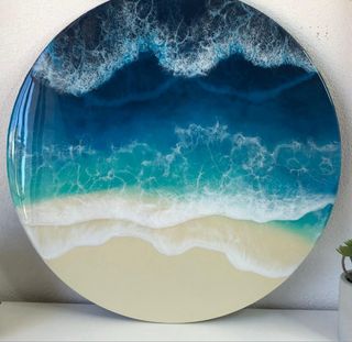 Mesas de Resina Epoxi y Madera Diseño Artístico