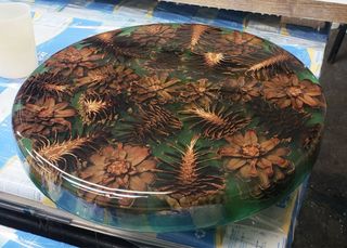 Mesas de Resina Epoxi y Madera Diseño Artístico