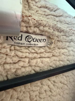 Abrigo beige y marrón