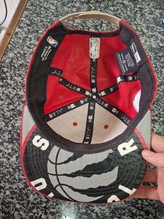 Gorra New Era Toronto Raptors 9FIFTY Roja