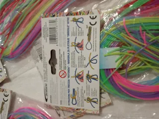 Set 4 Scoubidou colorati