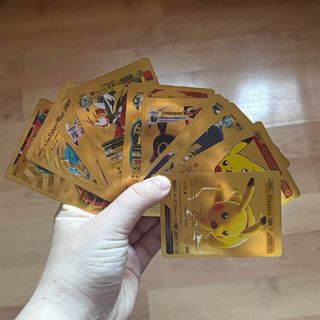Cartas Pokémon Doradas No Oficiales