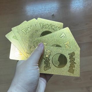 Cartas Pokémon Doradas No Oficiales