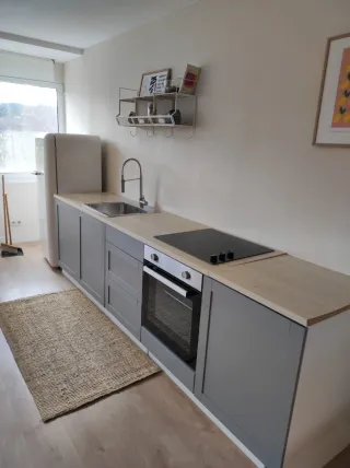 Cocina completa modular gris