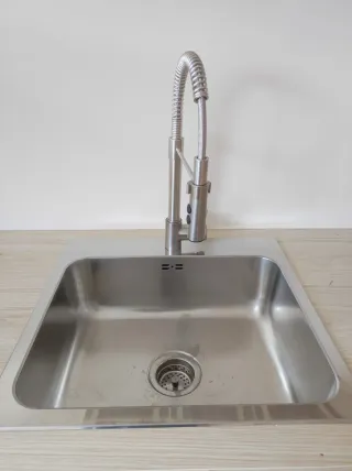 Cocina completa modular gris