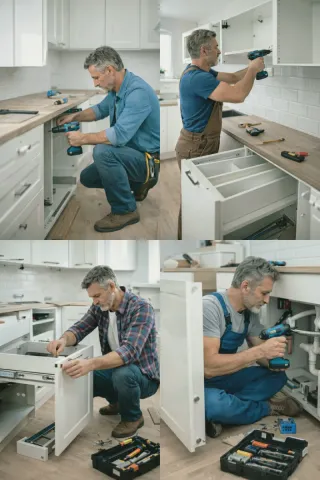 Montador muebles/ cocinas Ikea Leeoy rápido barato