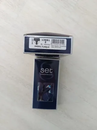 SET Slip Caballero Azul Estampado Barcos