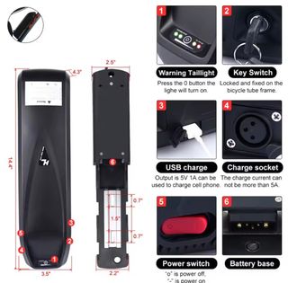 Batería Saikeung 48V 30Ah E-bike sin estrenar