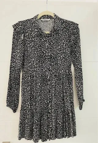 Vestido Stradivarius Talla S Estampado Animal
