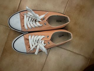 Zapatillas casuales salmon