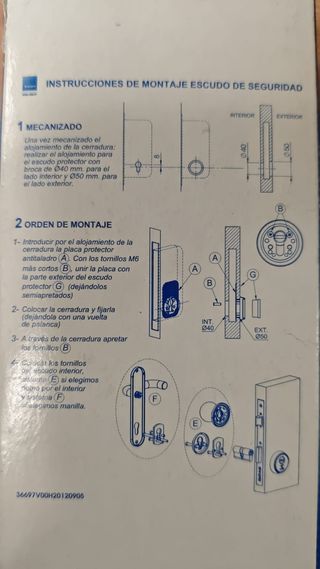 Embellecedor TESA Escudo Mod: EMB855LM