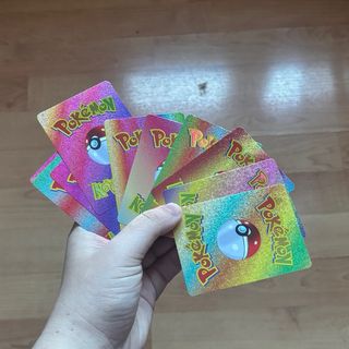 Cartas Pokémon Brillantes No Oficiales