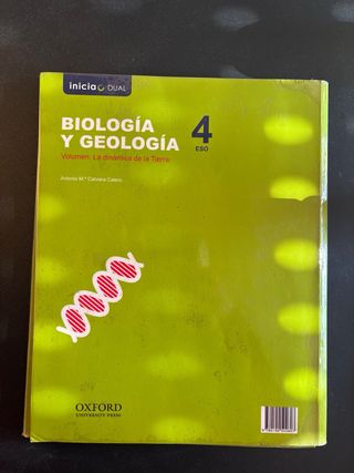 Libros biologia y geologia 4° ESO