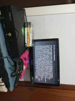 Xbox Clásica Negra + 4 Juegos